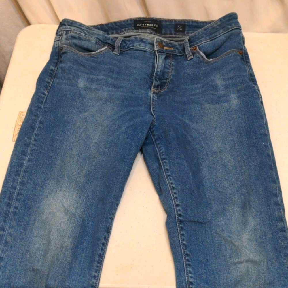 Lucky Brand Hayden crop jeans size 8